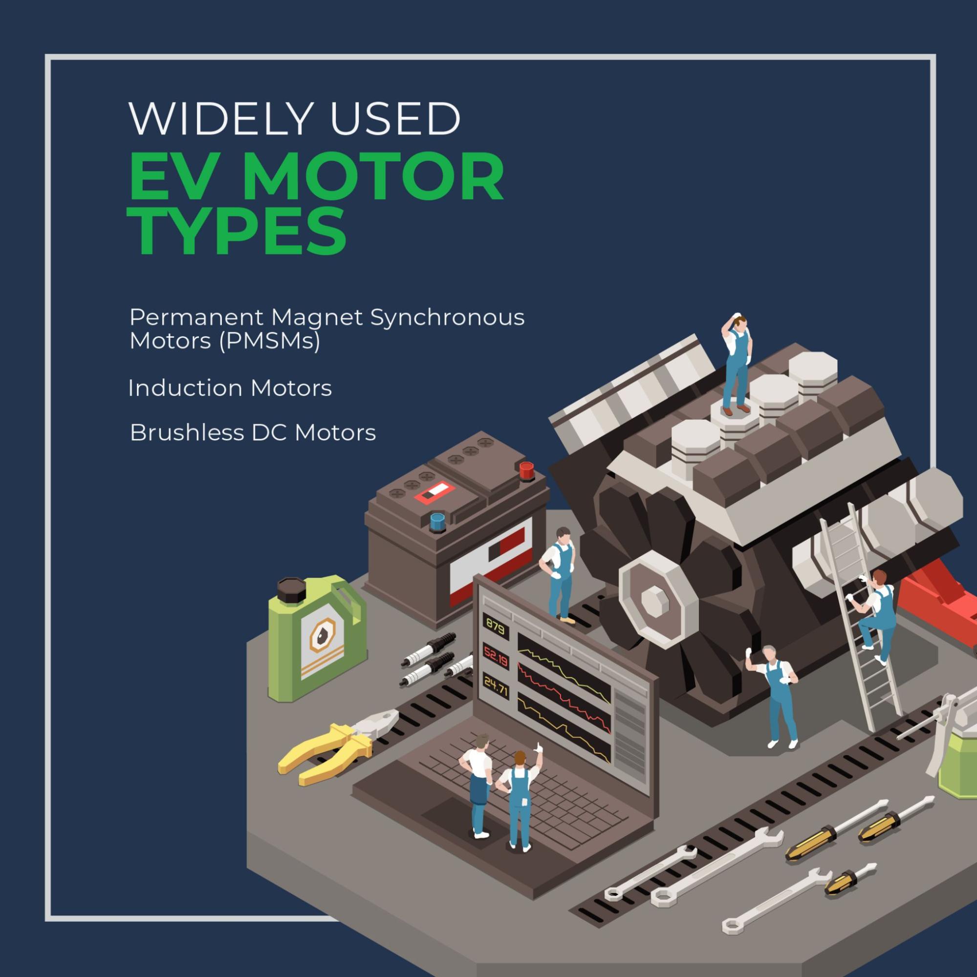 Ev Motor Types and Their Usages